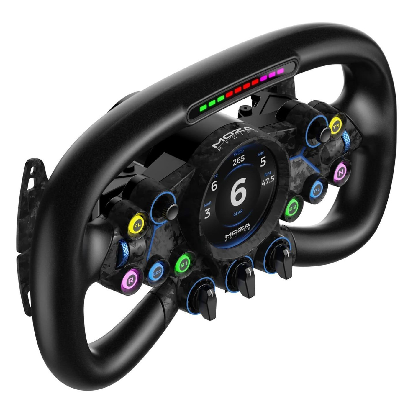 Руль MOZA Racing Vision GS Steering Экран 2.8