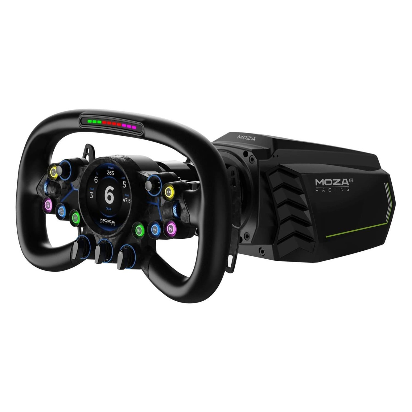 Руль MOZA Racing Vision GS Steering Экран 2.8