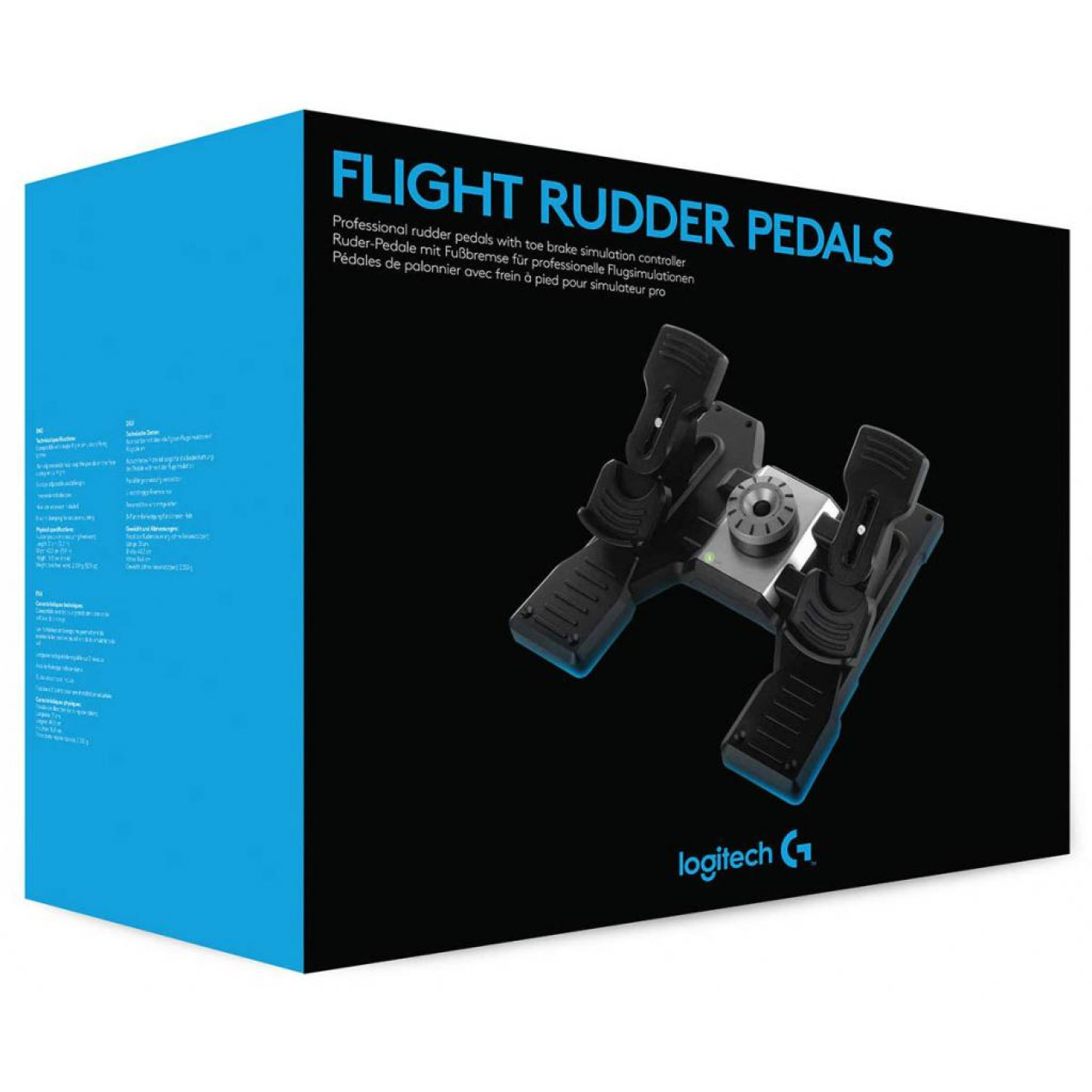 Педалі Logitech G Saitek Pro Flight Rudder Pedals PC (945-000005)