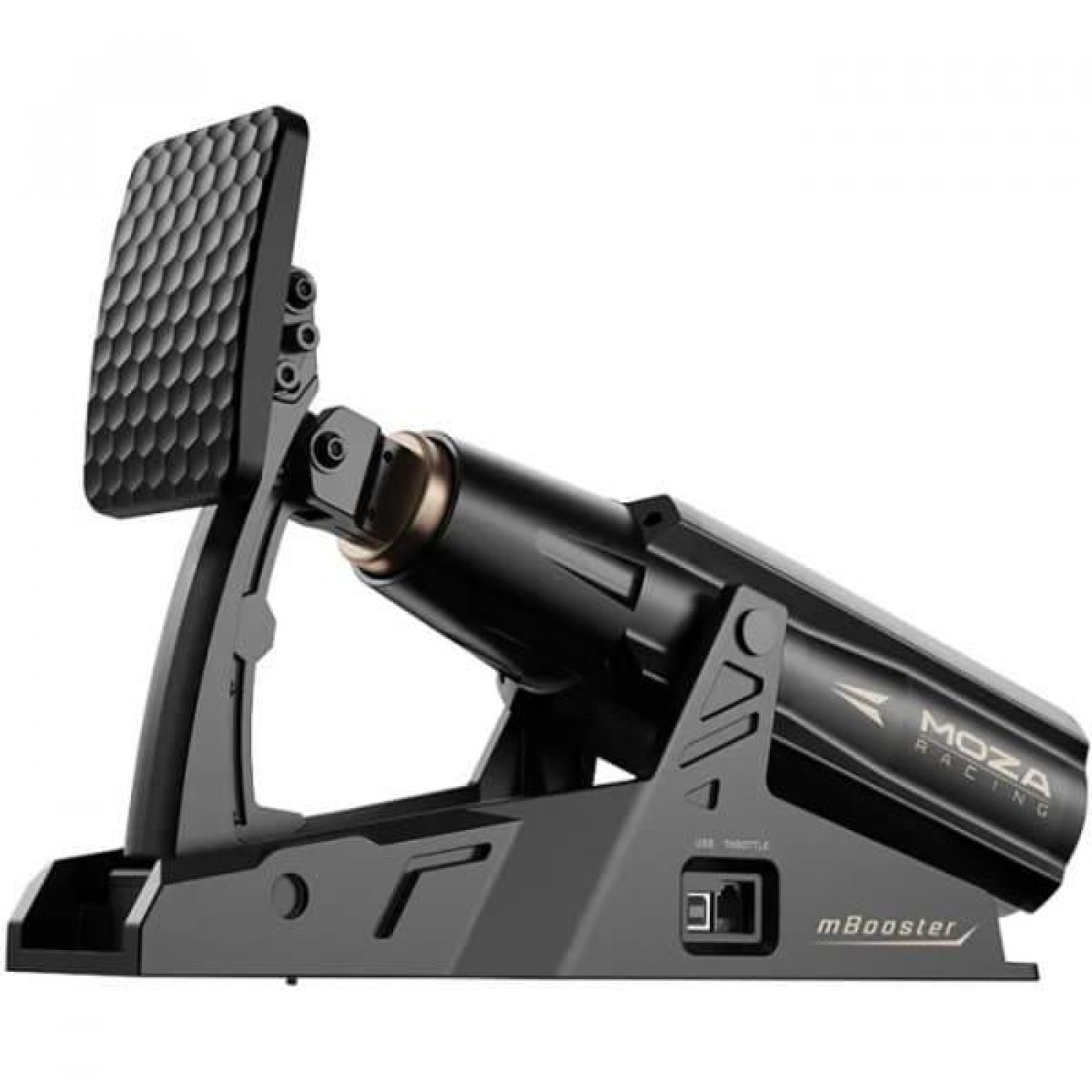 Комплект 2 педалей MOZA mBooster Active, с педалью акселератора CRP2, тензодатчик 200кг