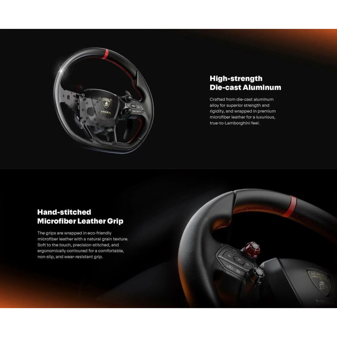 Кермо MOZA Racing Lamborghini Revuelto for PC
