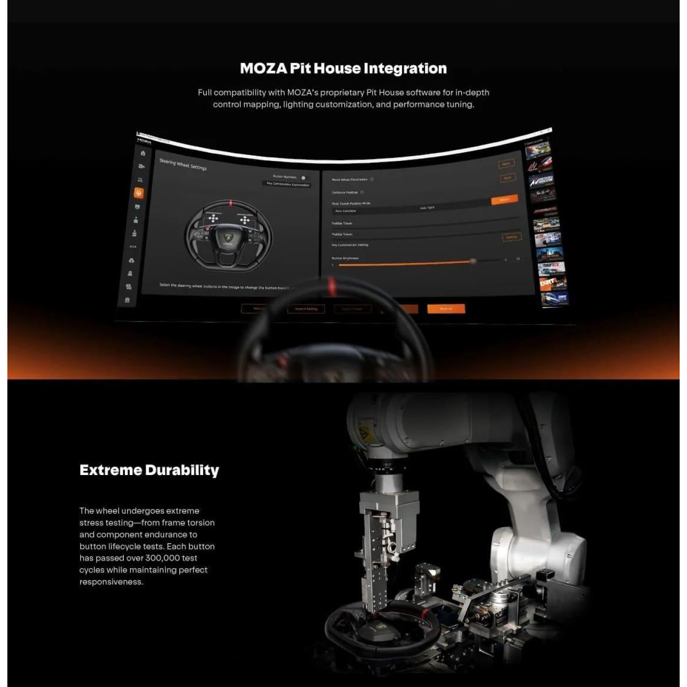 Кермо MOZA Racing Lamborghini Revuelto for PC