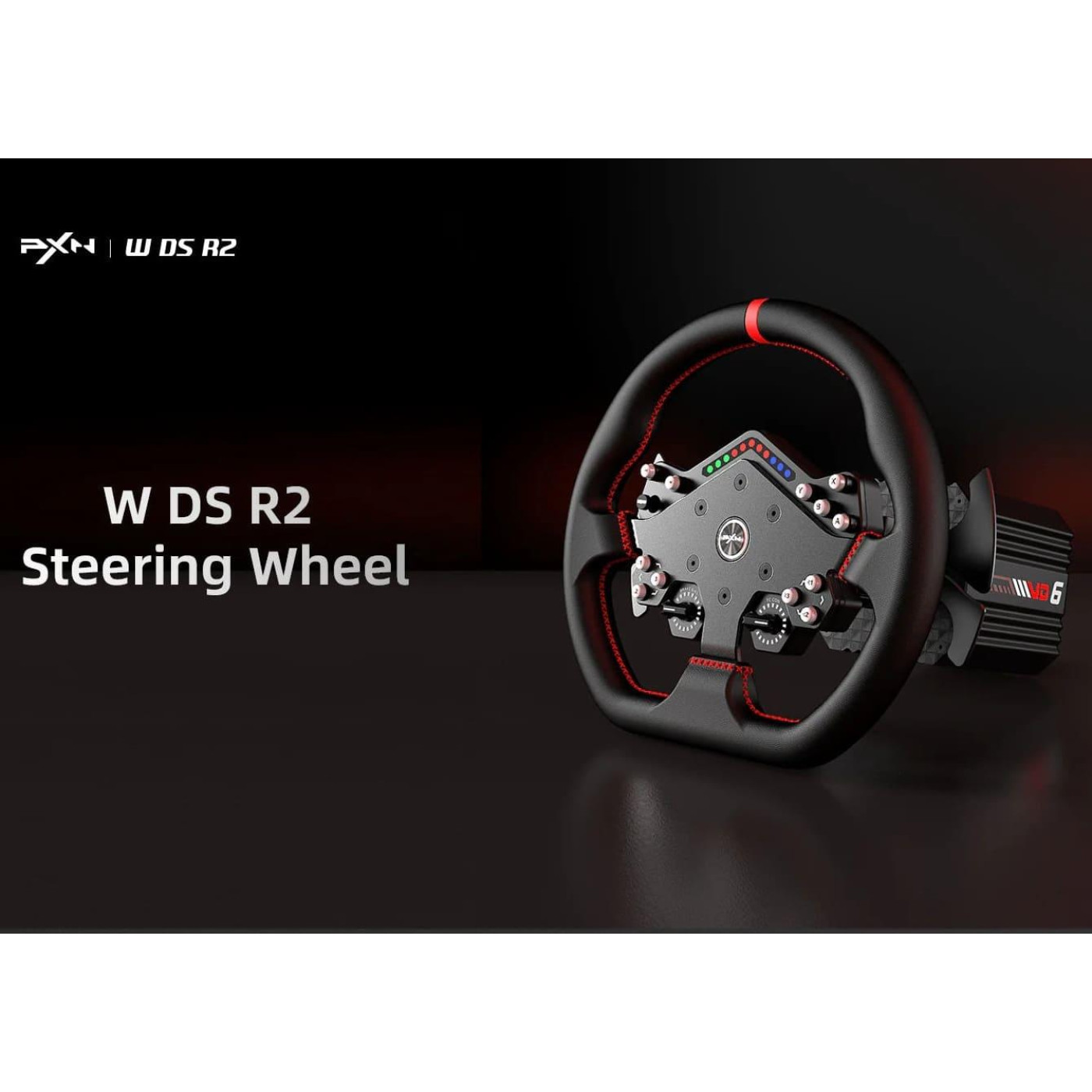 Руль PXN WDS R2 for PC RGB 30cм