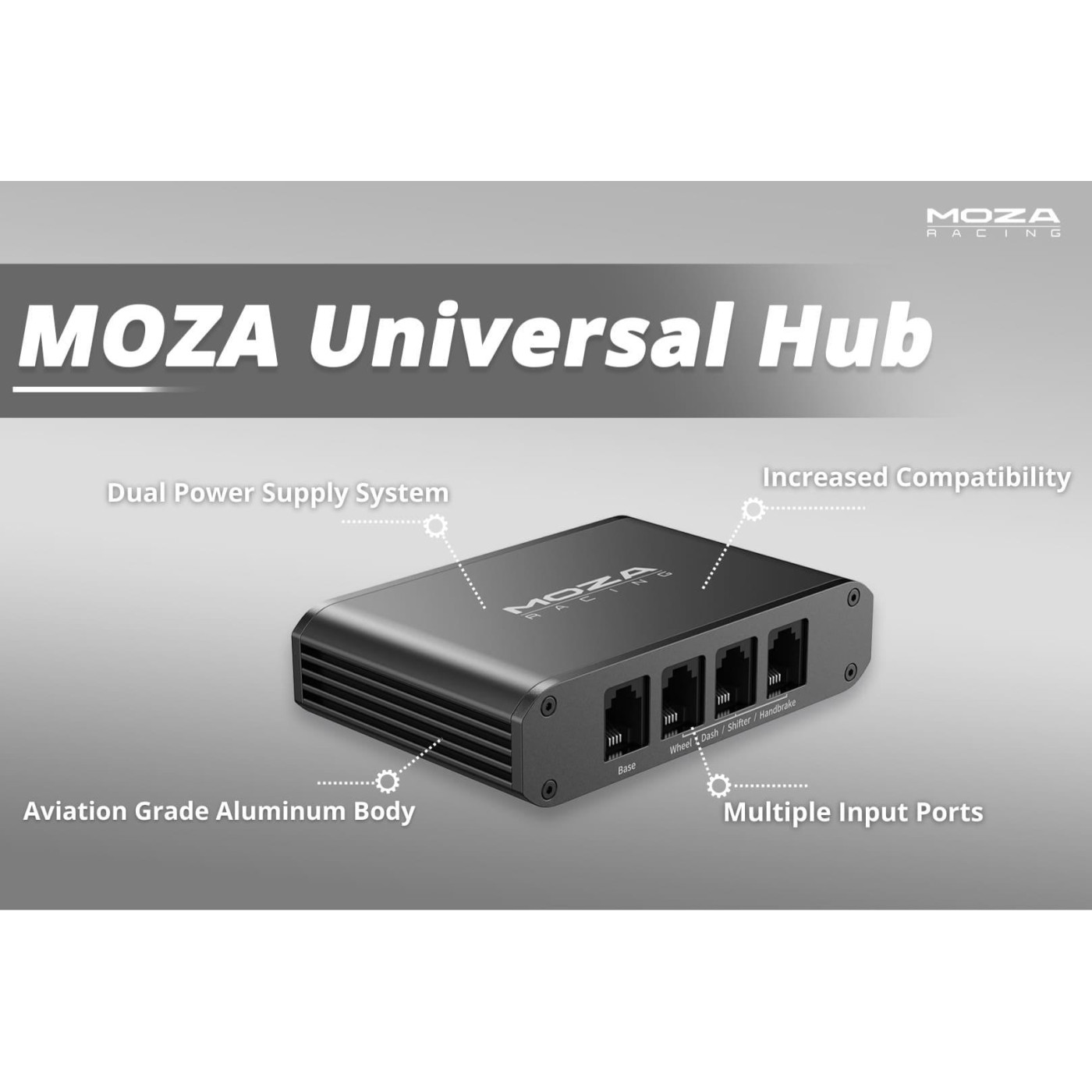Комплект универсального концентратора MOZA Universal HUB Bundle