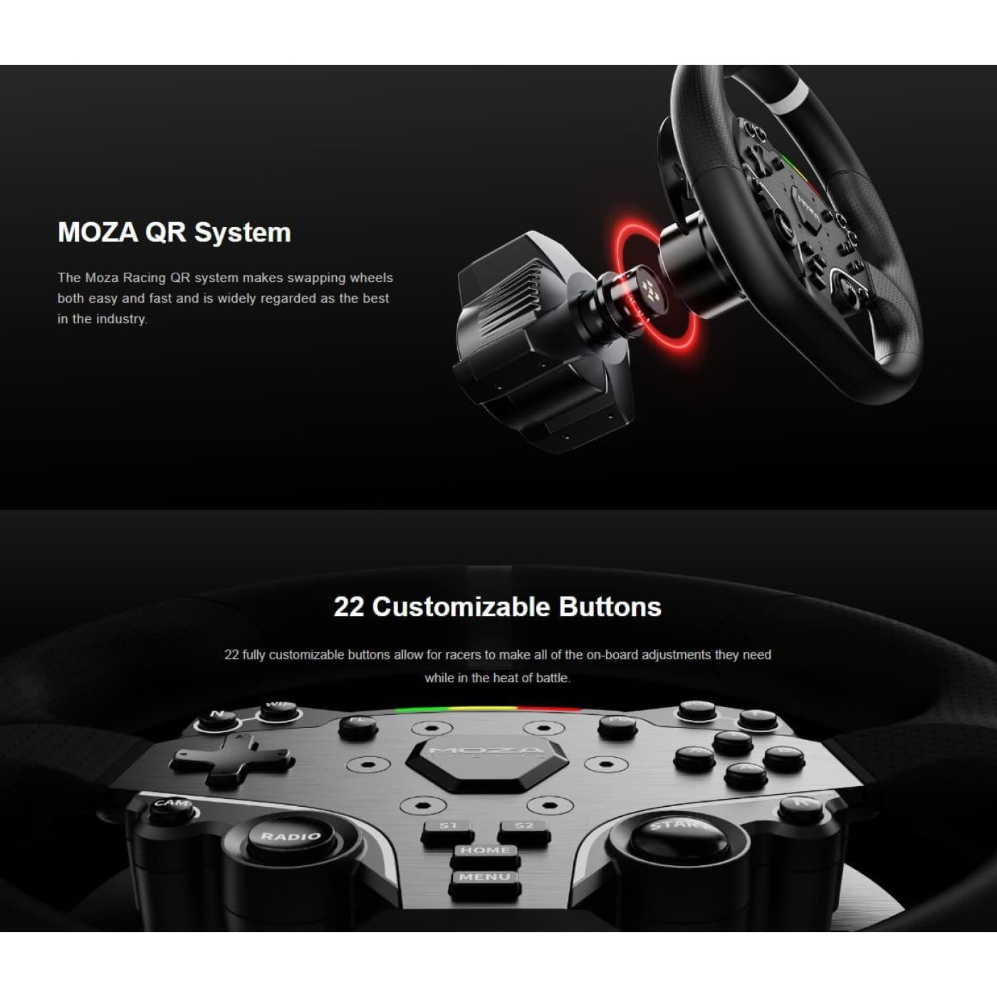 Руль и педали MOZA R3 Racing Bundle for PC SR-P Lite ES Lite