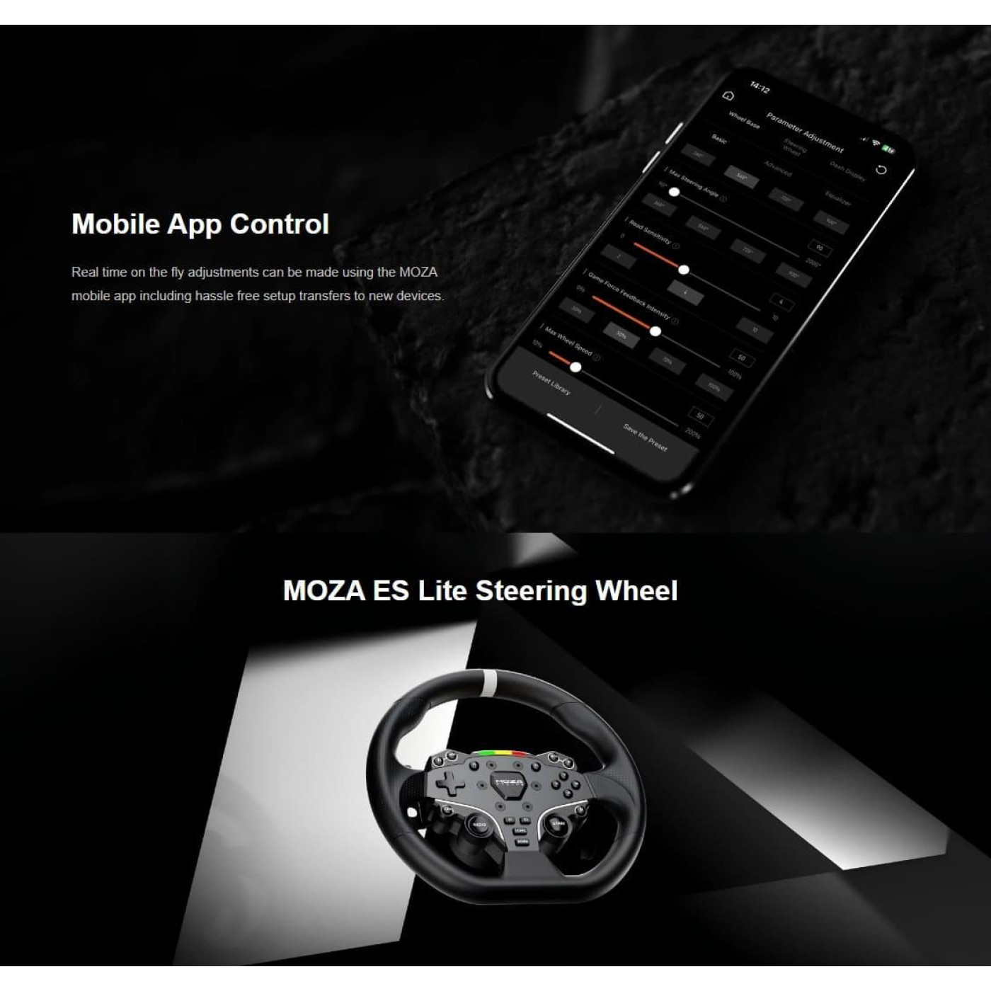 Руль и педали MOZA R3 Racing Bundle for PC SR-P Lite ES Lite