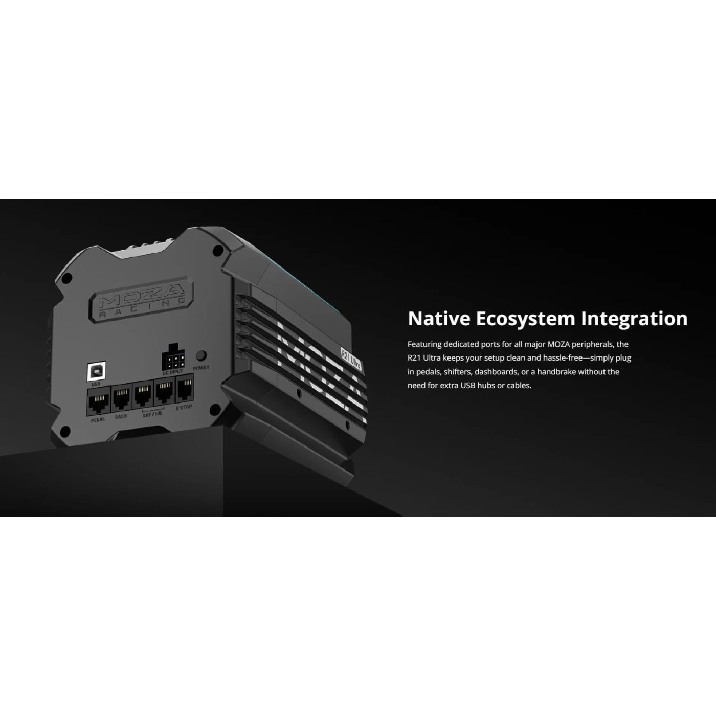 База рулева MOZA R21 Ultra прямой привод 21 Нм