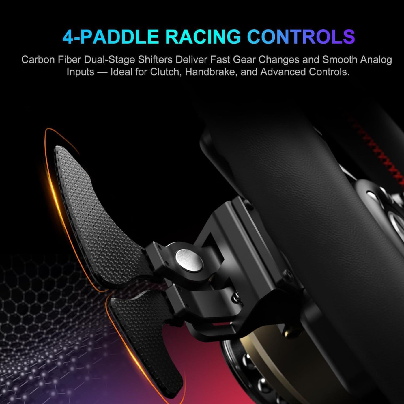 Руль PXN WCS R2 for PC RGB 33cм
