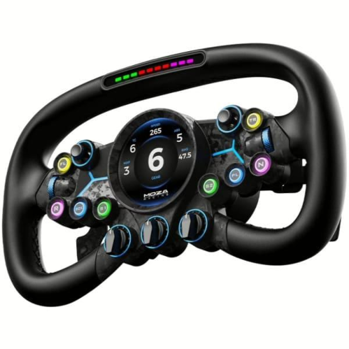 Руль MOZA Racing Vision GS Steering Экран 2.8