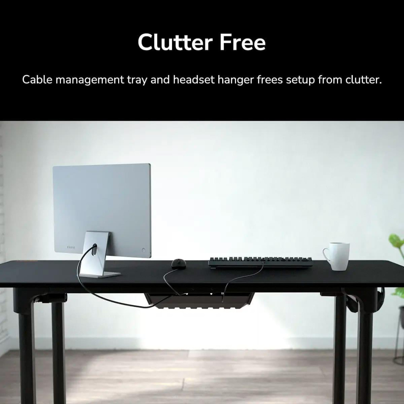 Геймерский стол Cougar E-Grav 180 Black (E-Grav 180)