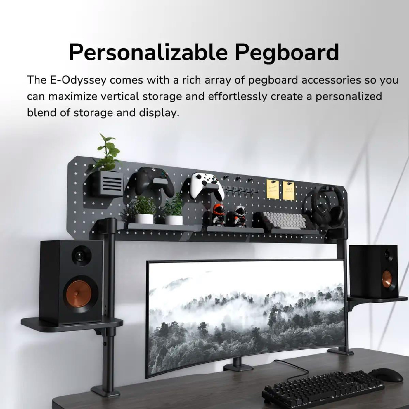 Геймерський стіл Cougar E-Odyssey Black (E-ODYSSEY)