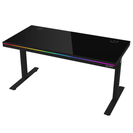 Геймерский стол Lorgar PRO 80G Glass Black (LRG-DP80G)