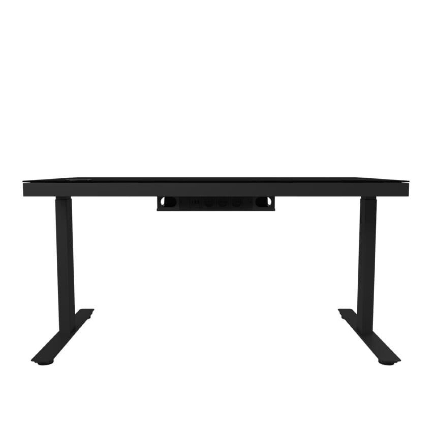 Геймерський стіл Lorgar PRO 80G Glass Black (LRG-DP80G)