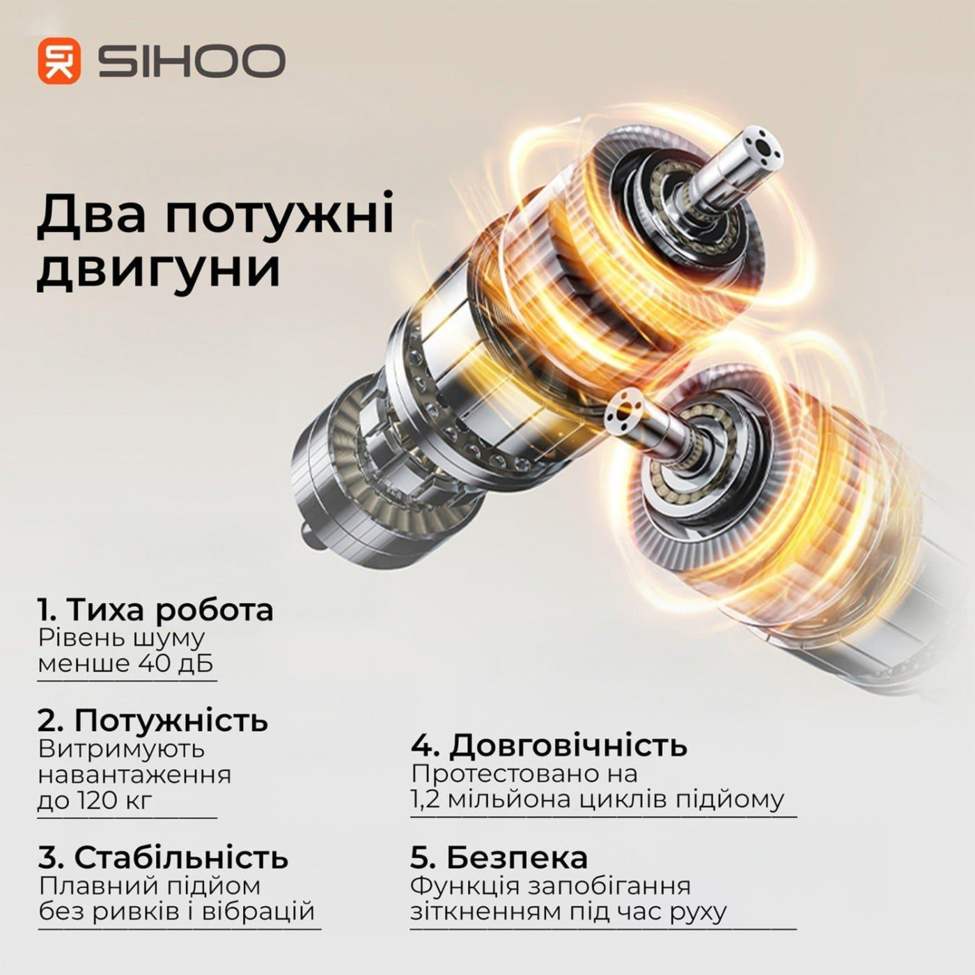 Геймерский стол Sihoo D07 1.8m Maple/White (D07A-102/D07J-102-AB/D07-P)