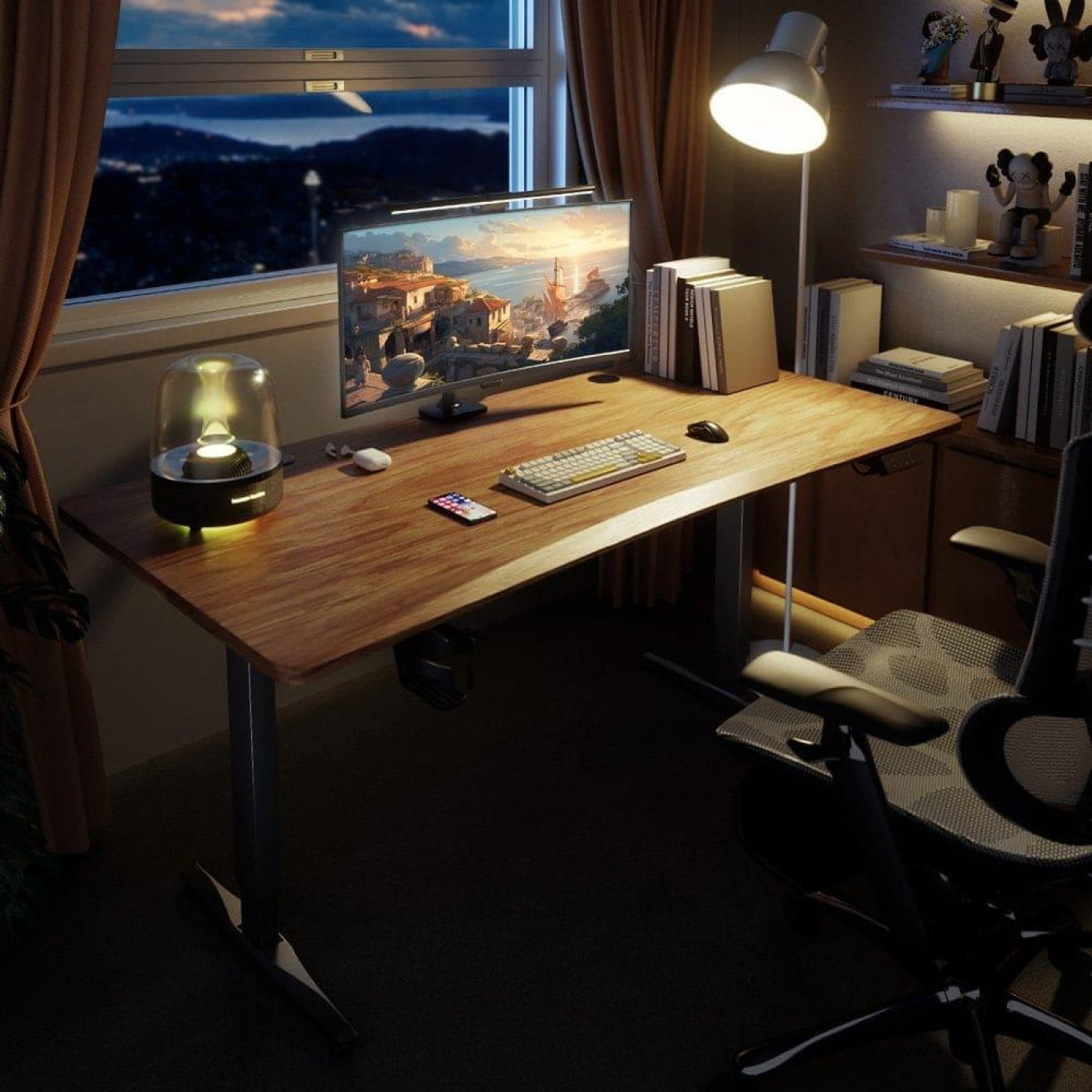 Геймерский стол 1stPlayer Moto-GT 1675 (MOTO-GT-1675-25-BN)