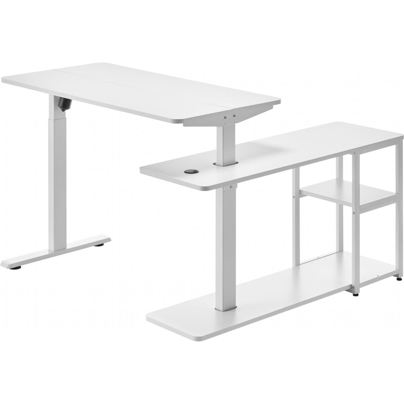 Геймерский стол OfficePro ODE119W з регулюванням висоти (ODE119W)