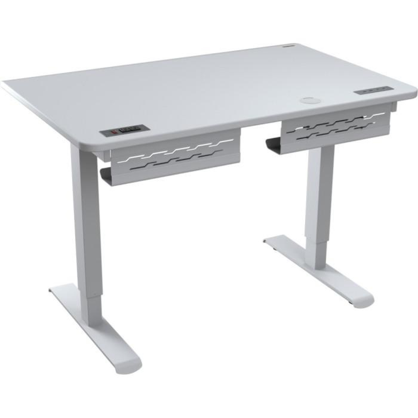 Геймерский стол Cougar Royal 120 Pro, стильниця 120 см, колир билий (Royal 120 Pro White)
