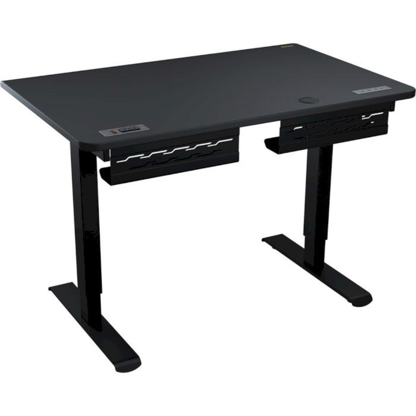 Геймерский стол Cougar Royal 120 Pro, стильниця 120 см, колир чорний (Royal 120 Pro Black)