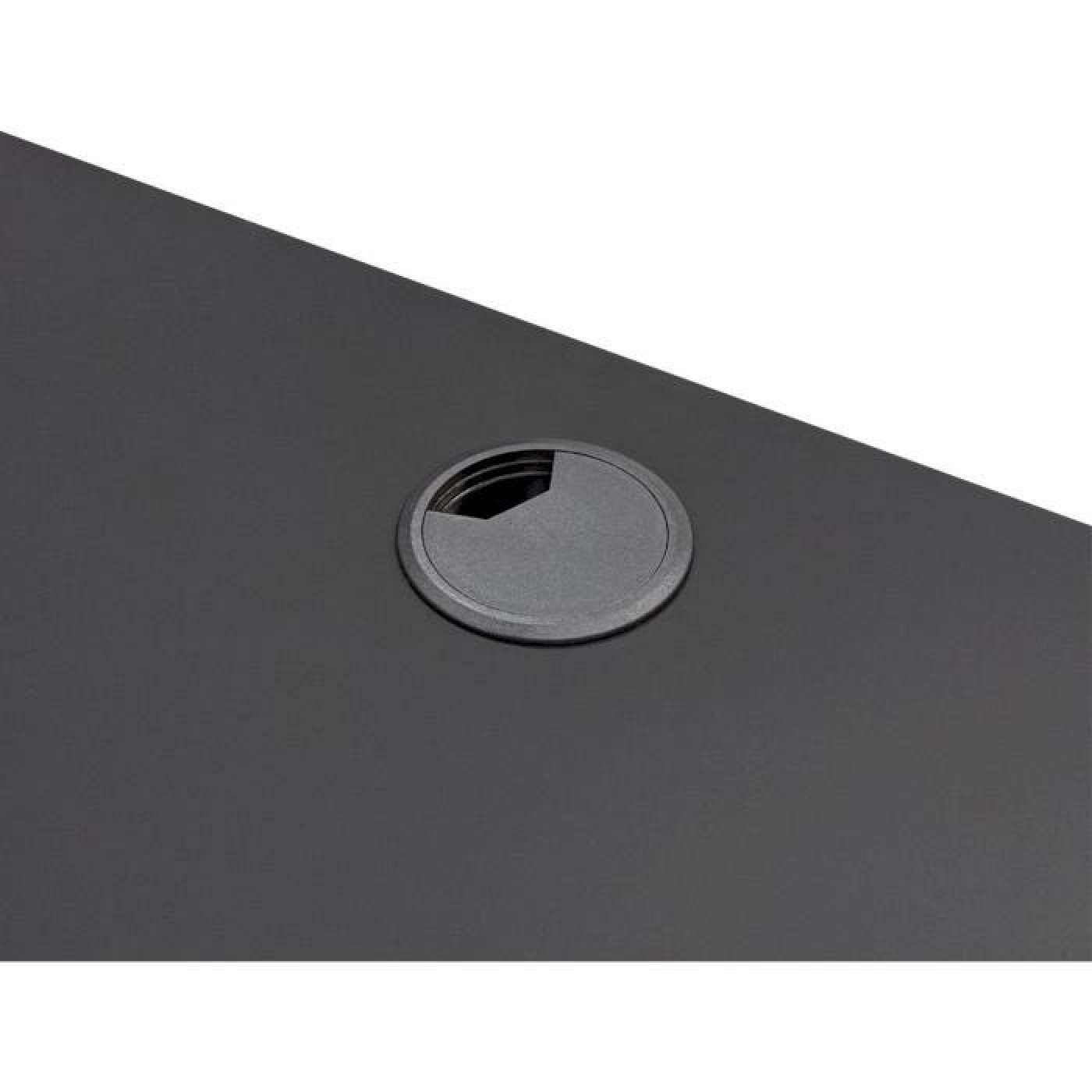 Геймерский стол Cougar Royal 120 Pure, стильниця 120 см, колир чорний (Royal 120 PURE Black)