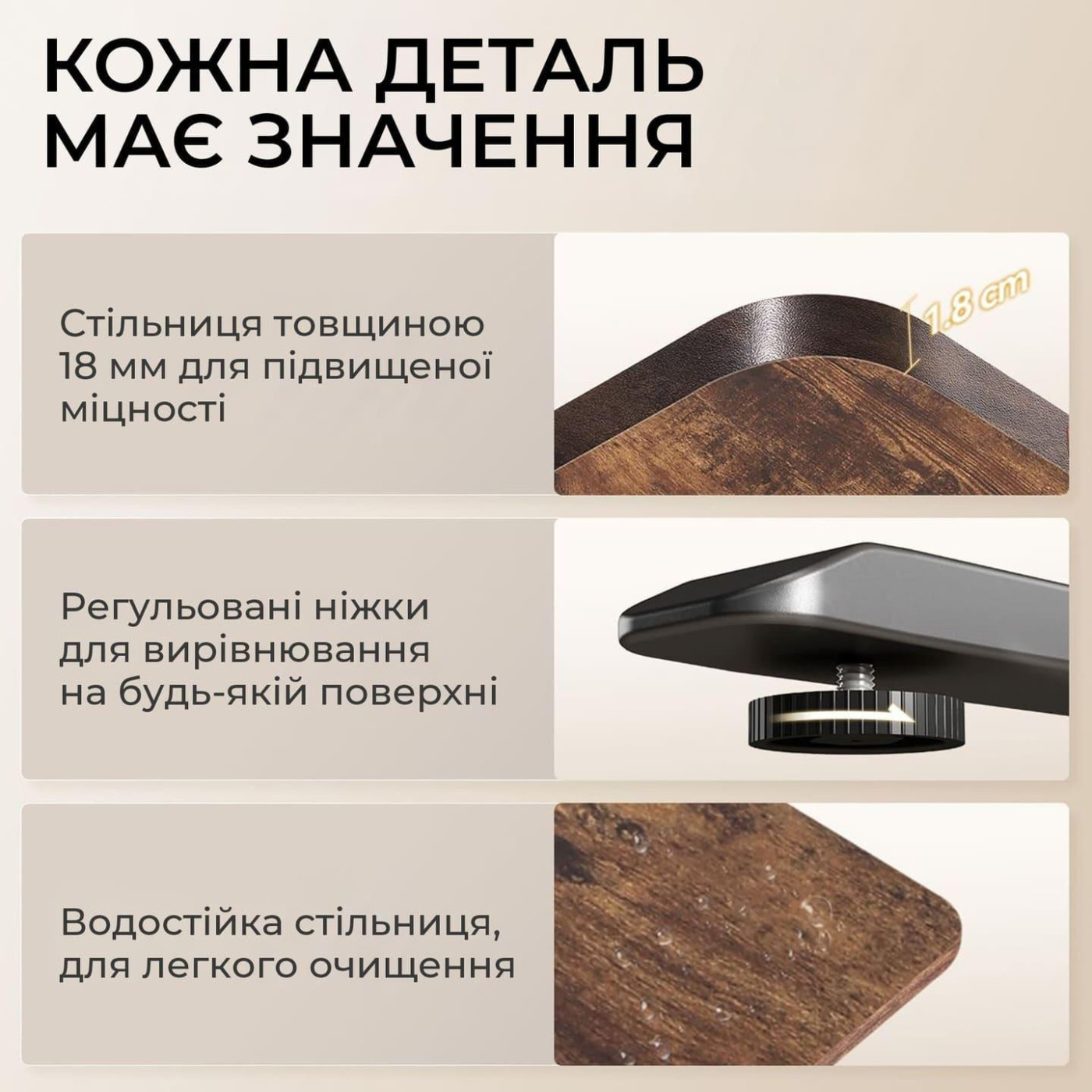 Геймерский стол Sihoo D03 Walnut Black (D03-104/D03-108)