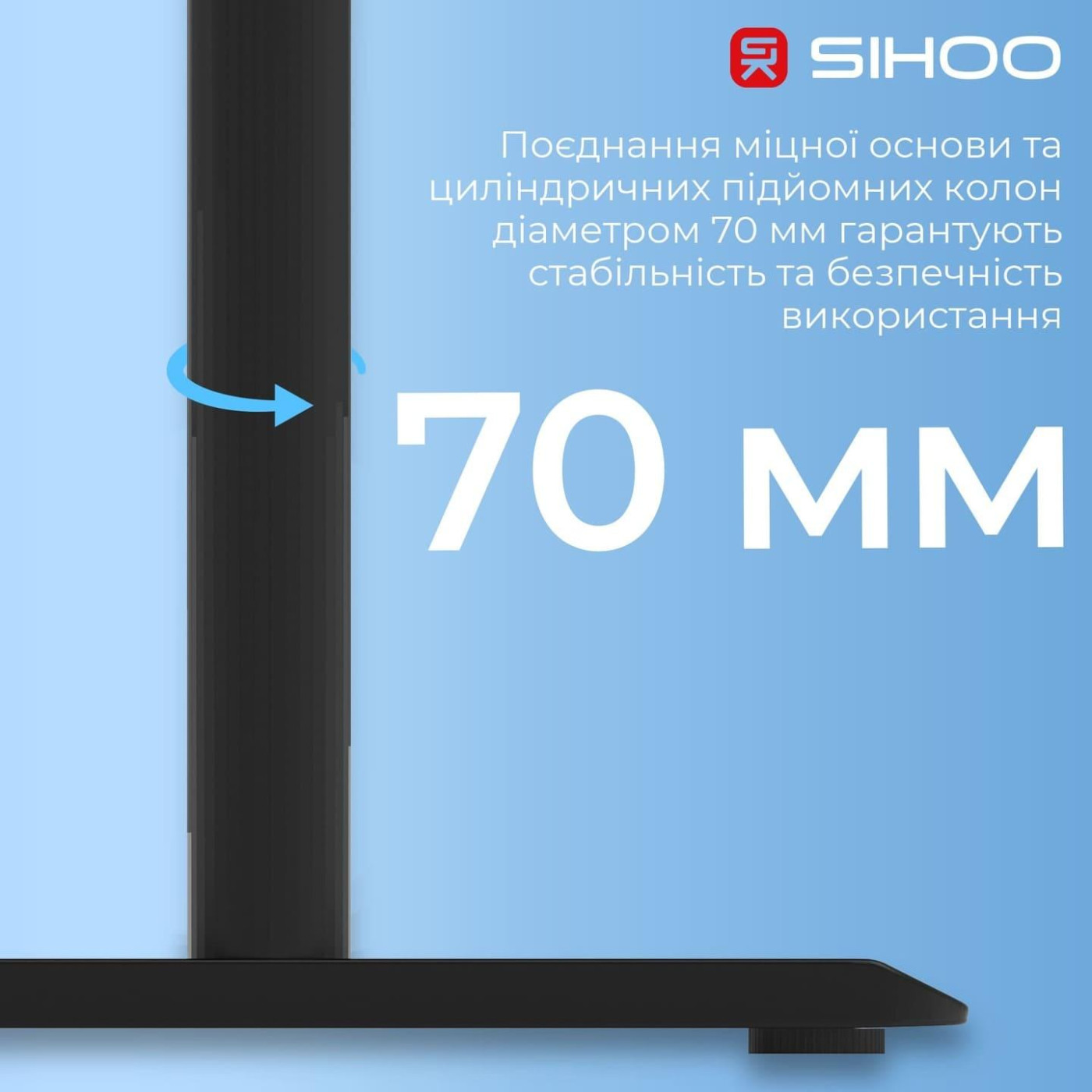 Геймерский стол Sihoo D05 Walnut Black (D05-104/D05-107)