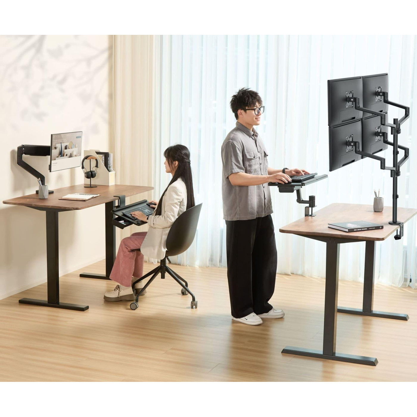 Геймерский стол OfficePro KT163B Black (KT163B)