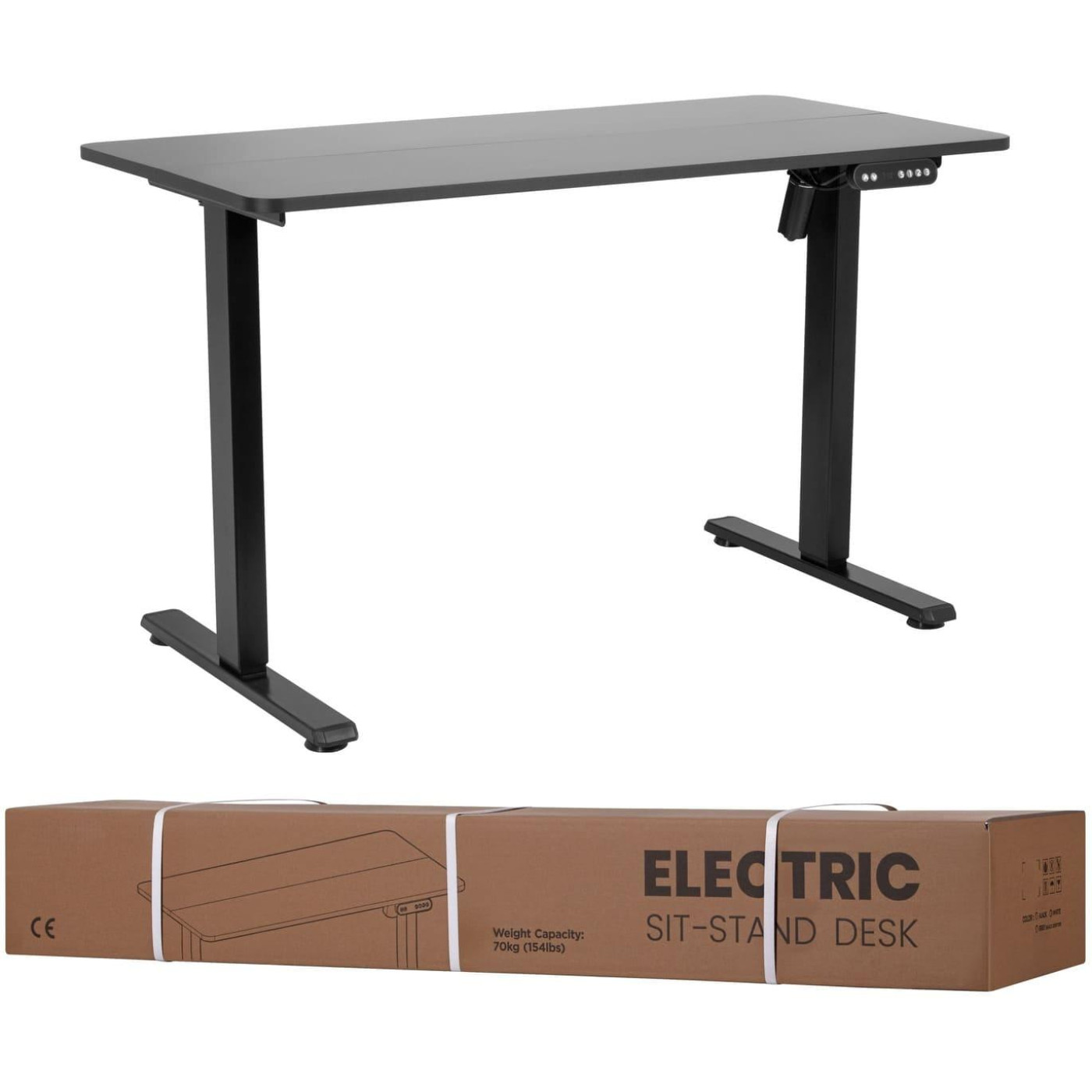 Геймерский стол 2E CE120B-MOTORIZED з регулюванням висоти (2E-CE120B-MOTORIZED)