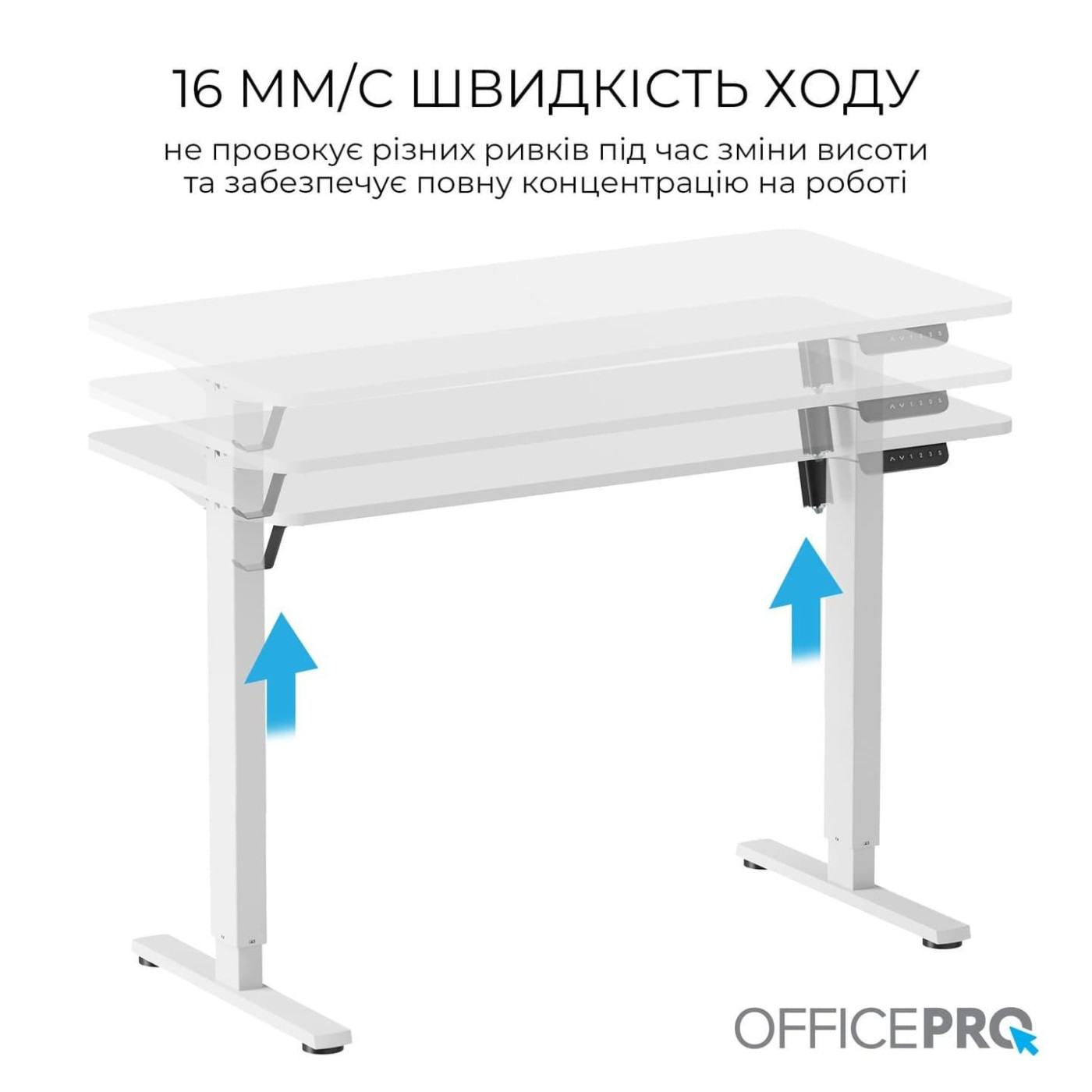 Геймерский стол OfficePro ODE1260W (ODE1260W)
