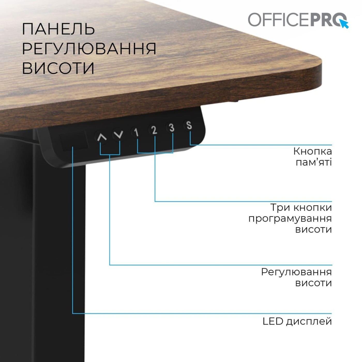 Геймерский стол OfficePro ODE1470DW (ODE1470DW)