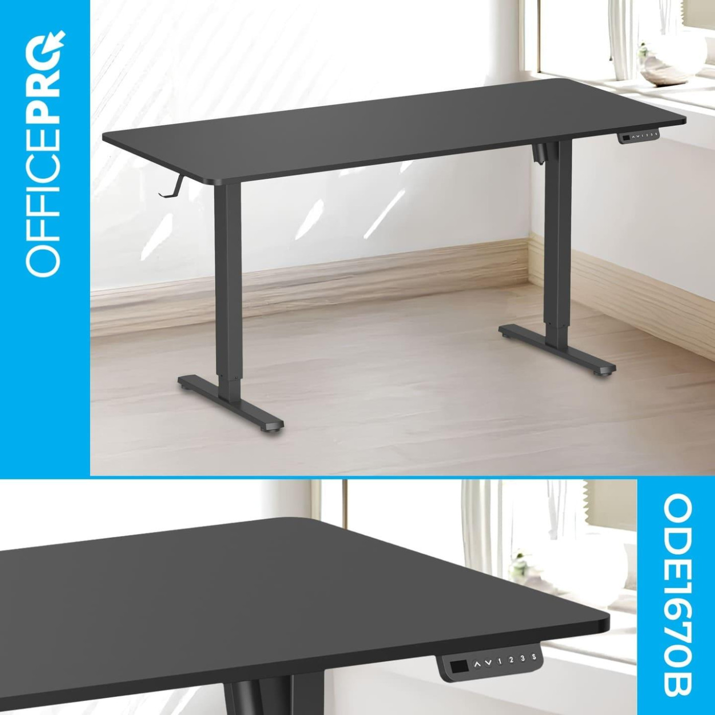 Геймерский стол OfficePro ODE1670B (ODE1670B)