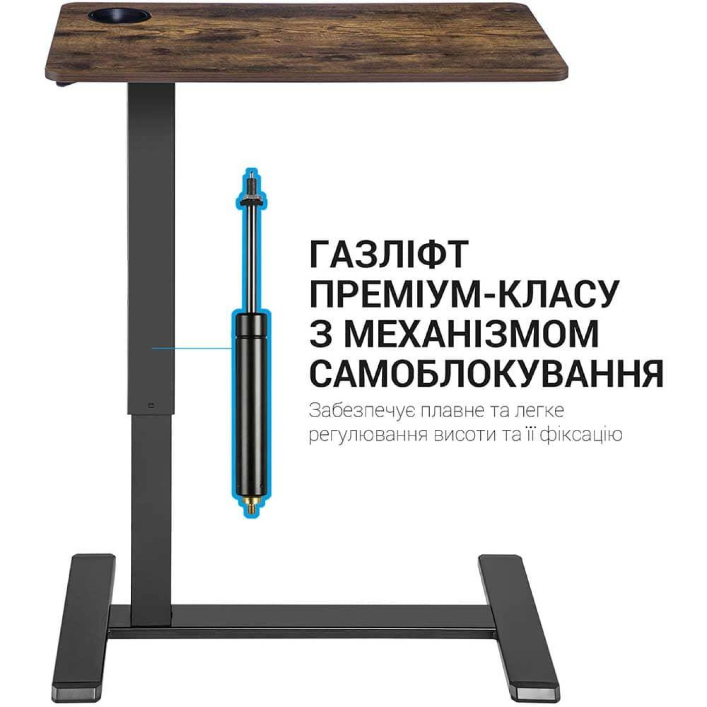 Геймерский стол OfficePro ODM366 Dark Wood (ODM366B)