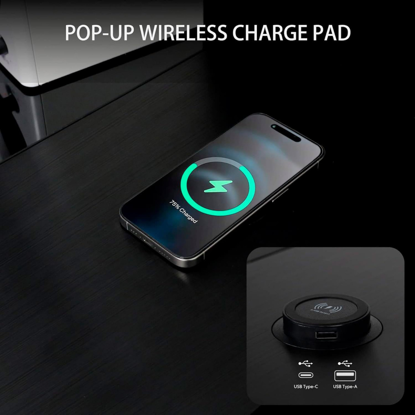 Геймерський стіл Lian Li DK07X Gaming Desk Black (G99.DK07X.10EU)