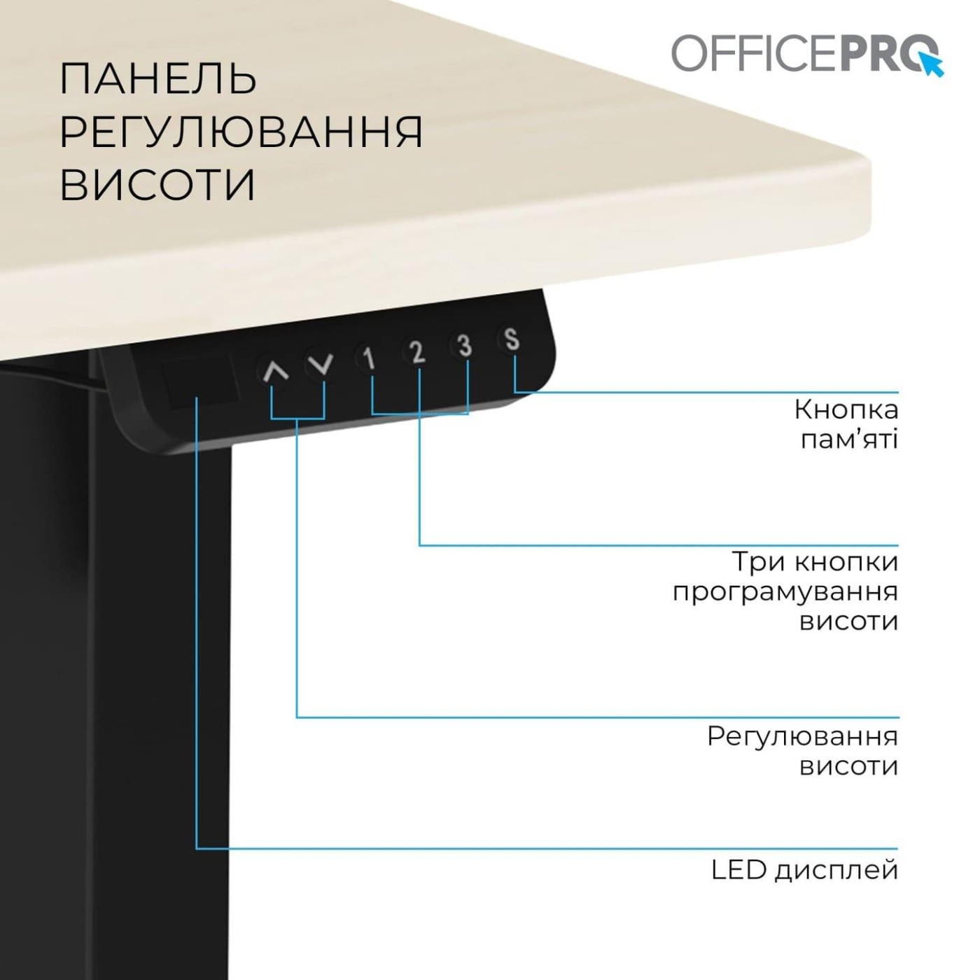Геймерский стол OfficePro ODE1470LWB (ODE1470LWB)