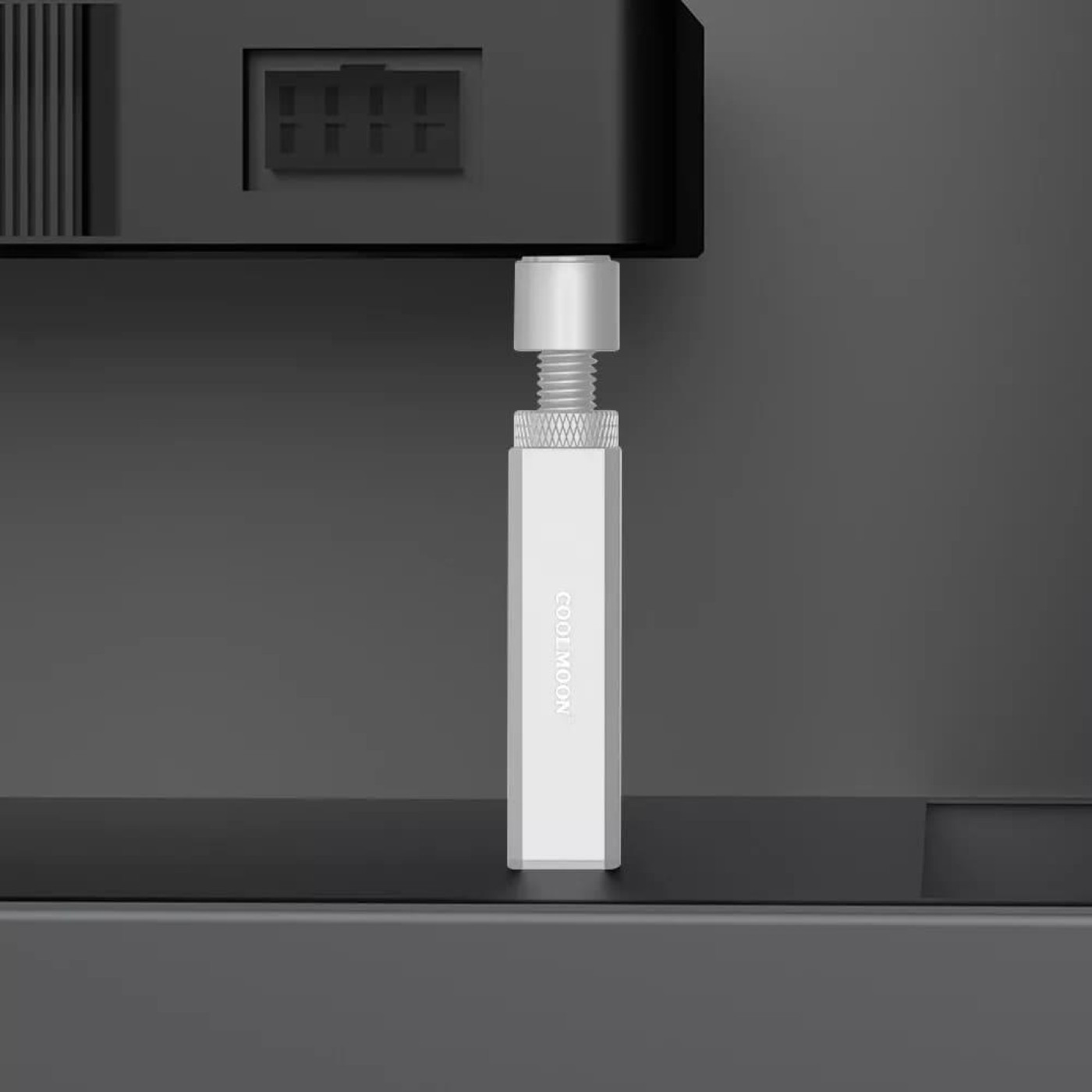 Підставка для відеокарти Coolmoon GH120 Silver (GH120-Silver)