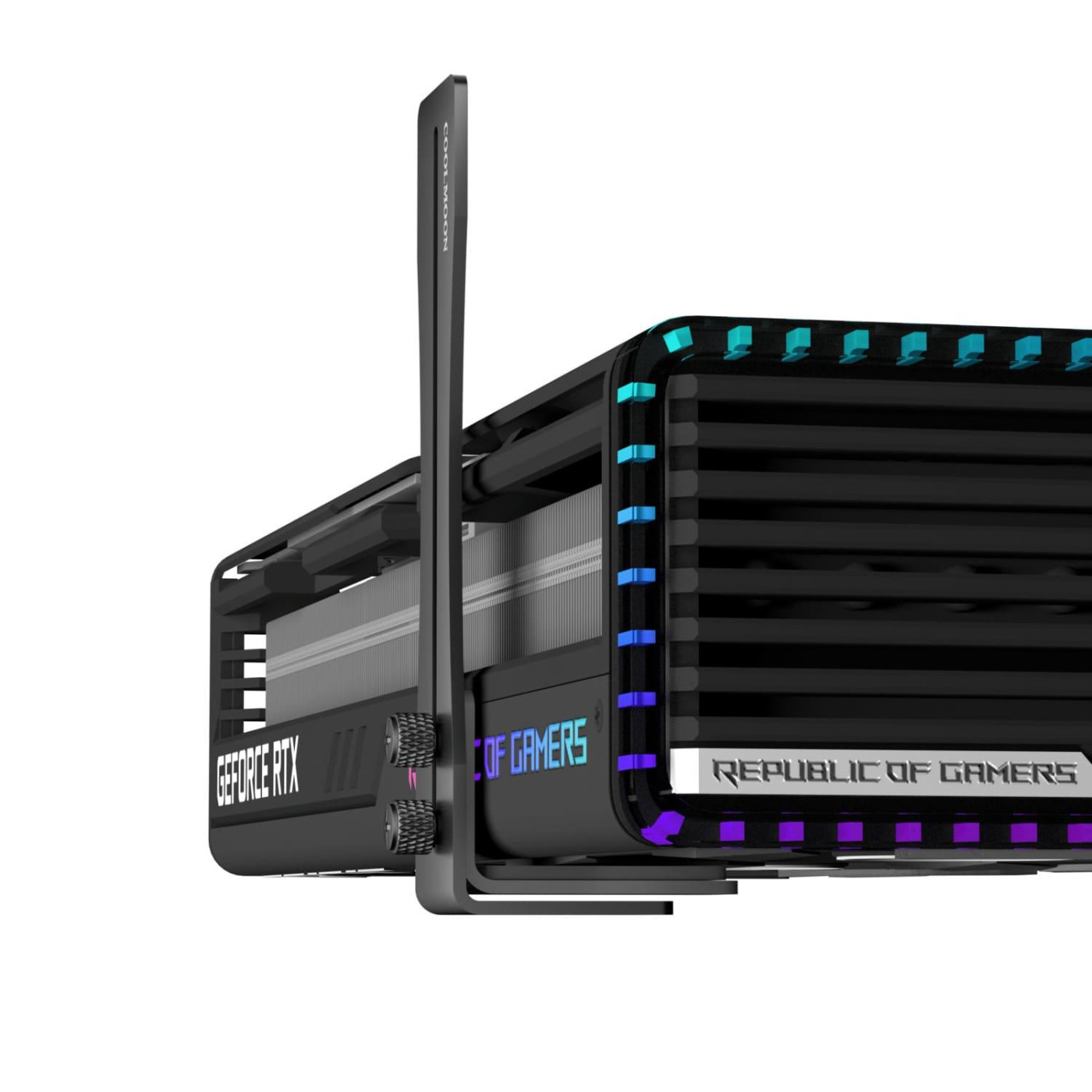 Підставка для відеокарти Coolmoon F1 Black (F1-B.)