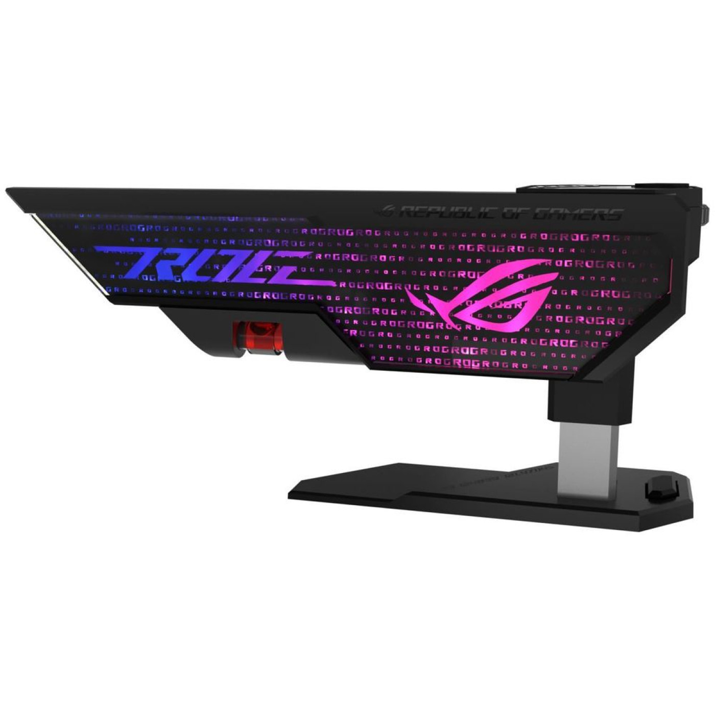 Подставка для видеокарты ASUS для пiдтримки тяжких та довгих VGA карт XH01 ROG HERCULX GRAPHICS CARD H (90DA0020-B09000)