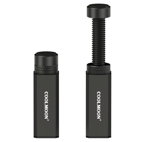 Подставка для видеокарты Coolmoon GH-80 BLACK 80мм (GH80 BLACK)