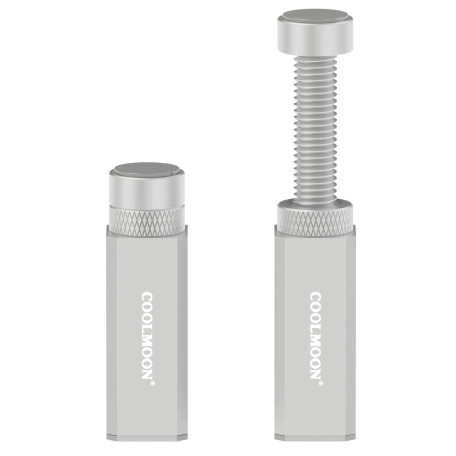 Подставка для видеокарты Coolmoon GH-80 SILVER 80мм (GH80 SILVER)
