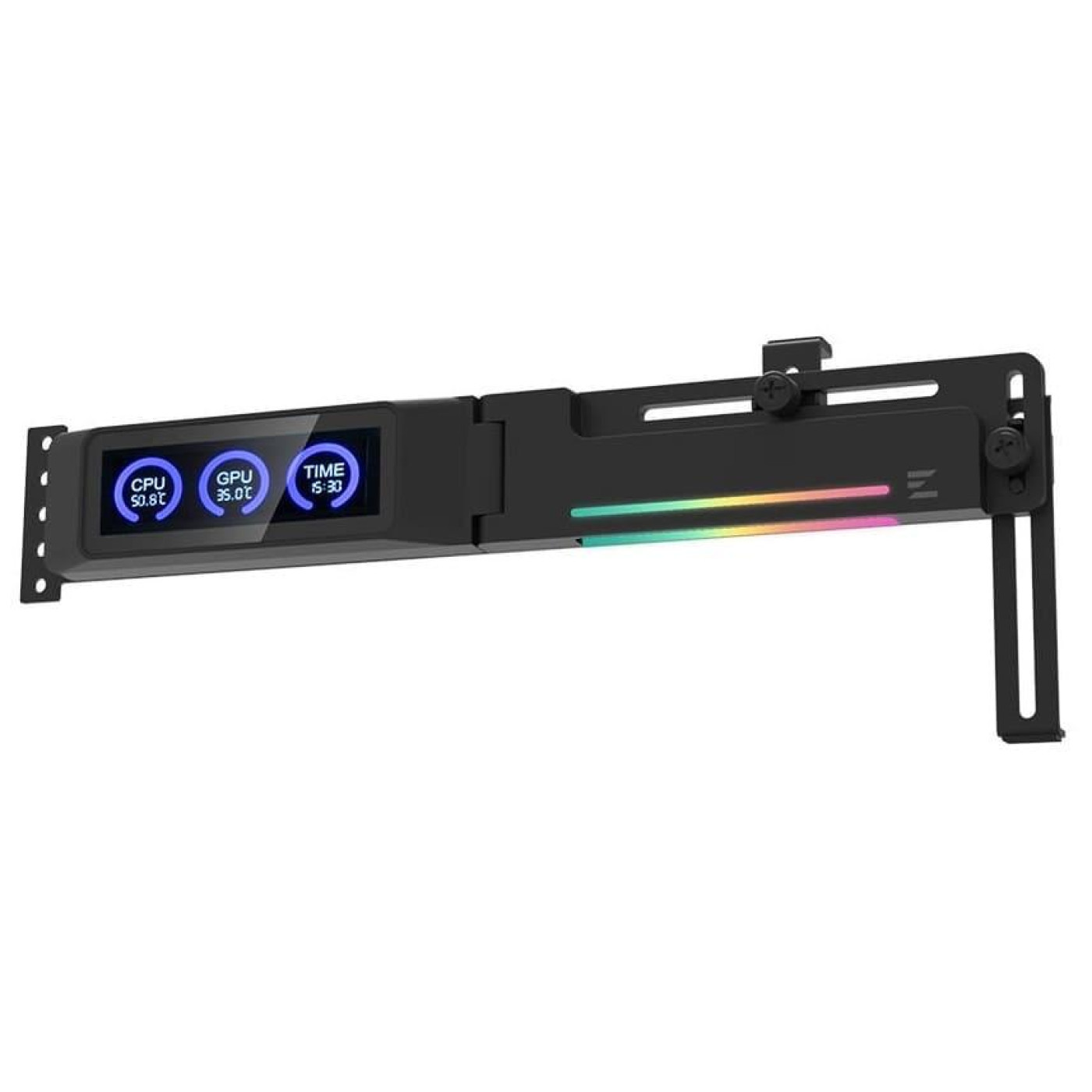 Підставка для відеокарти Zalman ZM-VS3 DS ARGB USB 9Pin ARGB Black (ZM-VS3DSBLACK)