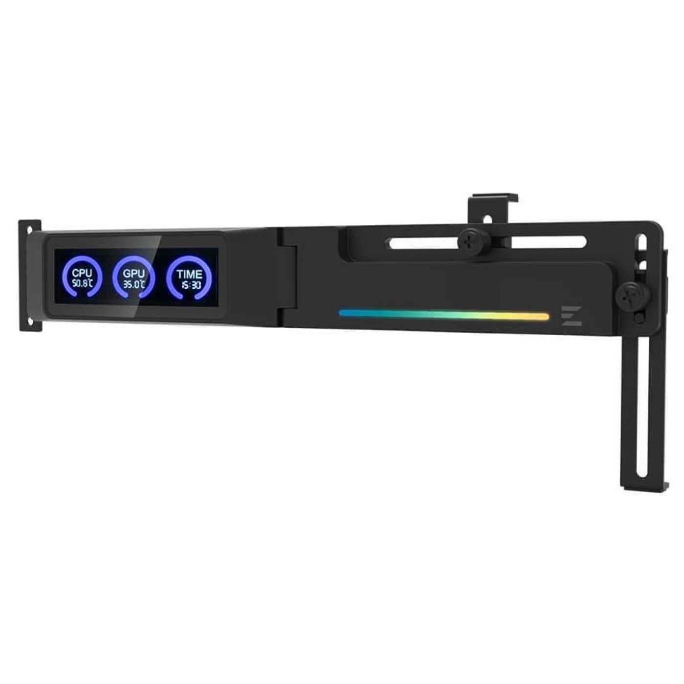 Підставка для відеокарти Zalman ZM-VS3 DS ARGB USB 9Pin ARGB Black (ZM-VS3DSBLACK)