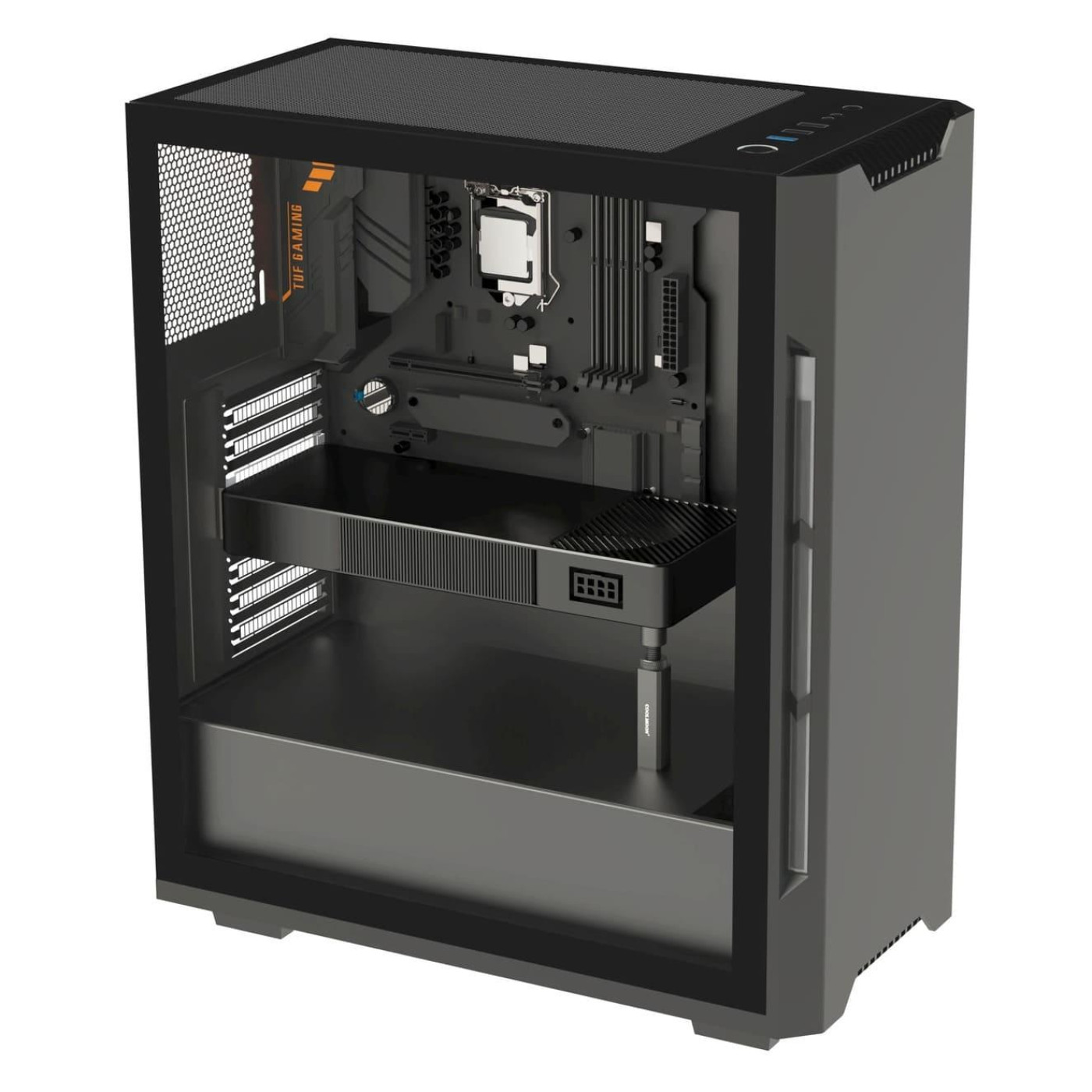 Подставка для видеокарты Coolmoon GH-120 Black (GH120-Black)