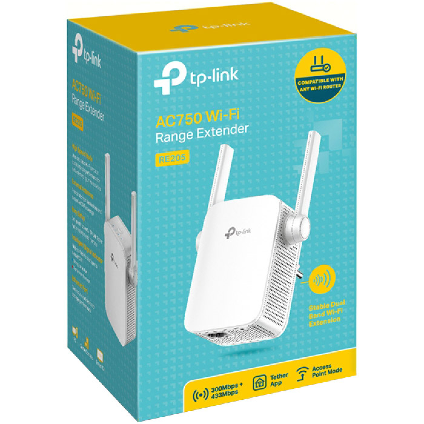 Ретранслятор TP-Link RE205 (RE205)