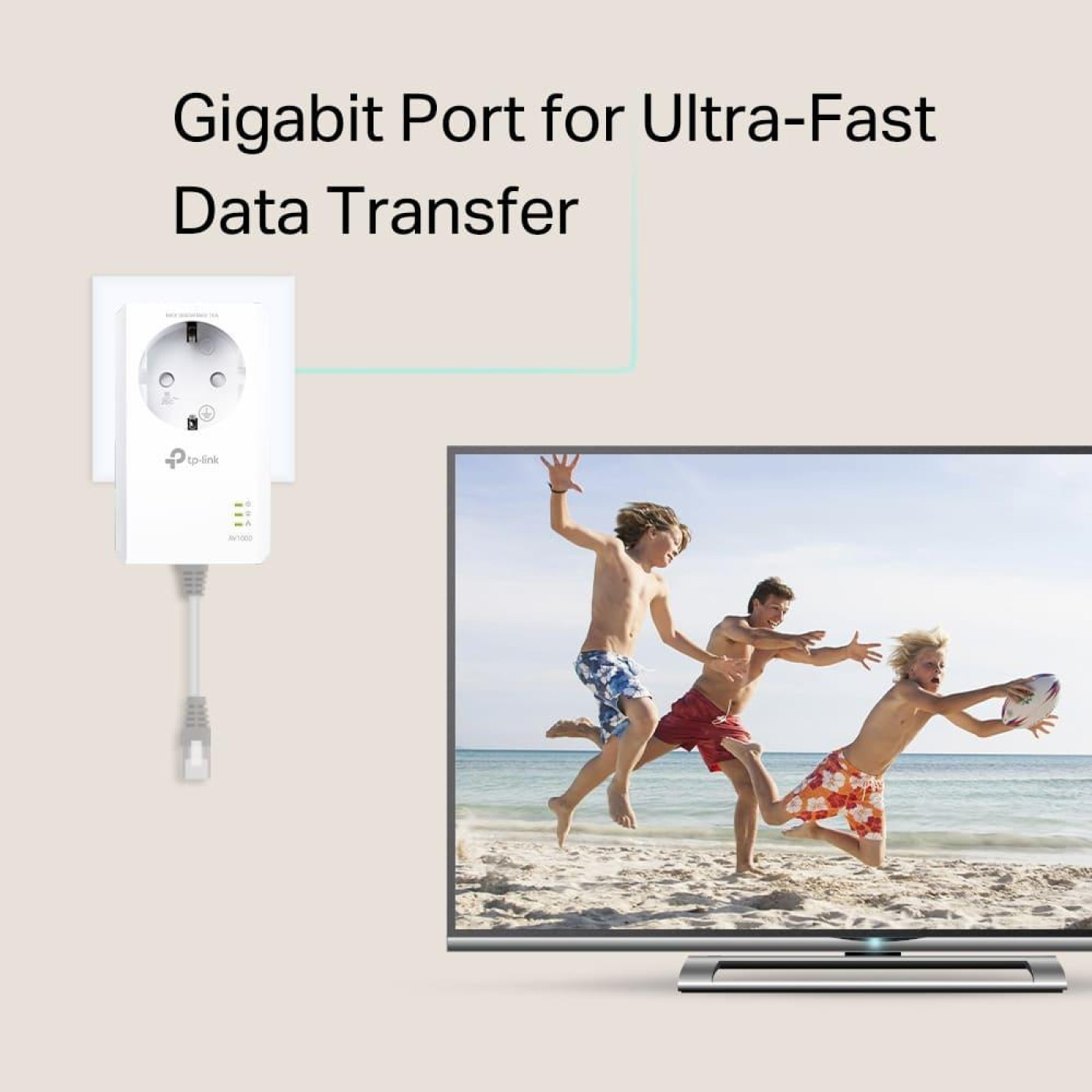 Ретранслятор TP-Link Powerline TL-PA7017P KIT (TL-PA7017PKIT)