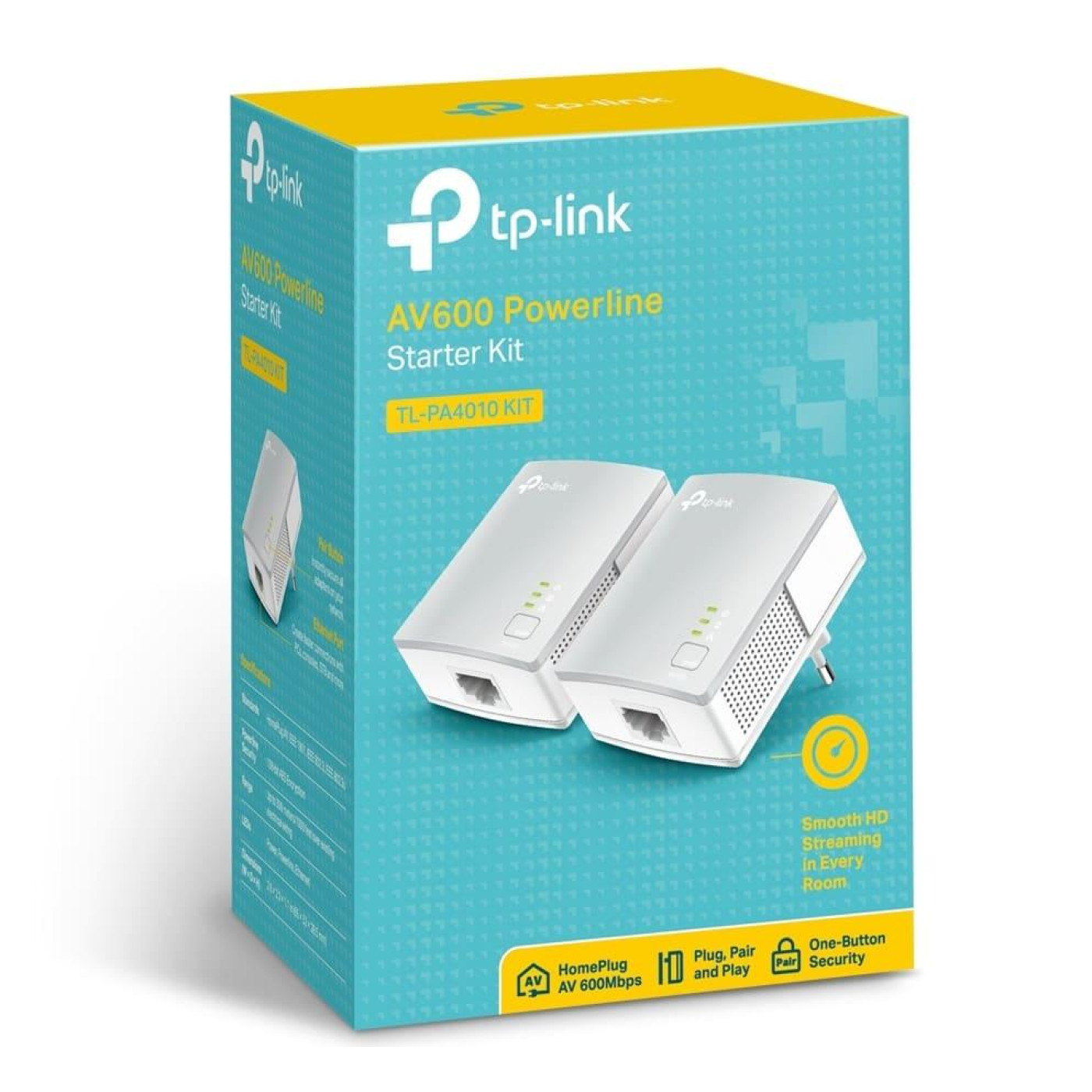 Ретранслятор TP-Link PowerLine TL-PA4010 KIT (TL-PA4010KIT)