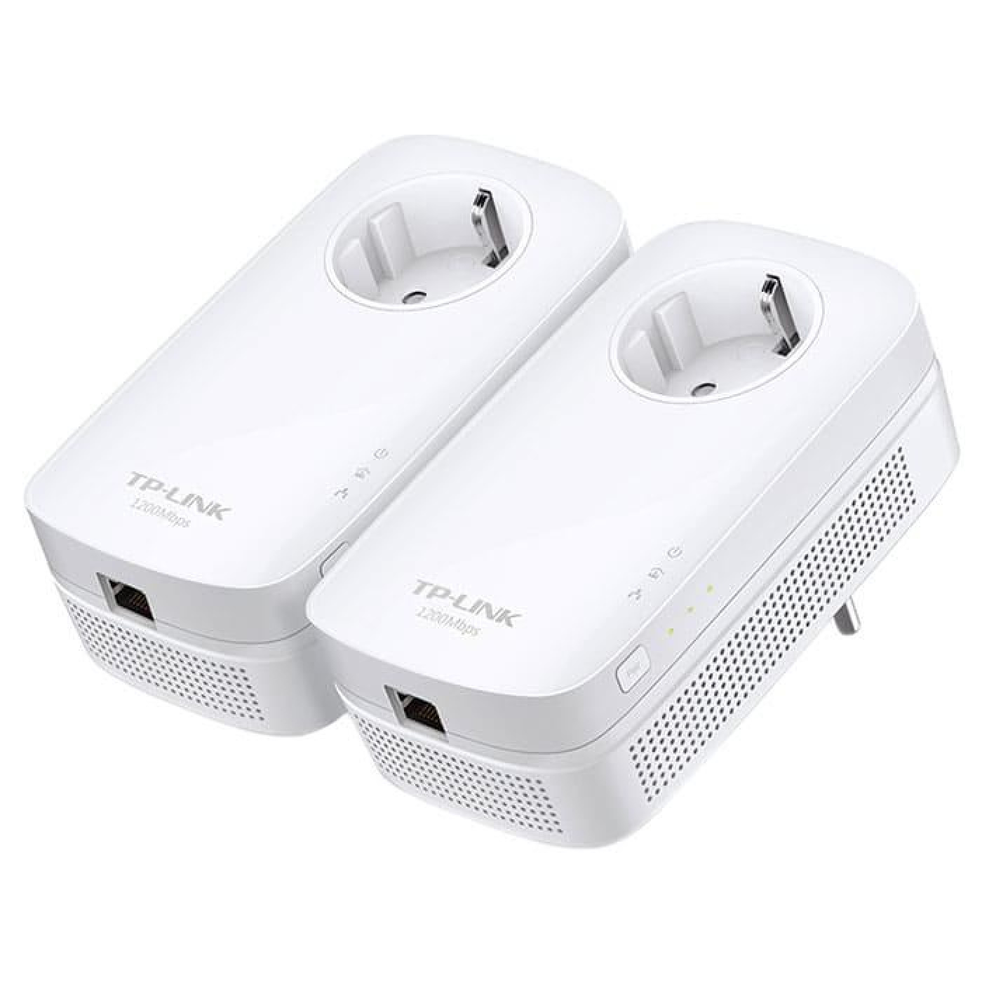 Комплект Адаптерiв Powerline TP-LINK TL-PA8010PKIT AV1300, 1xGE, AC1200, (TL-PA8010 2шт), Розетка