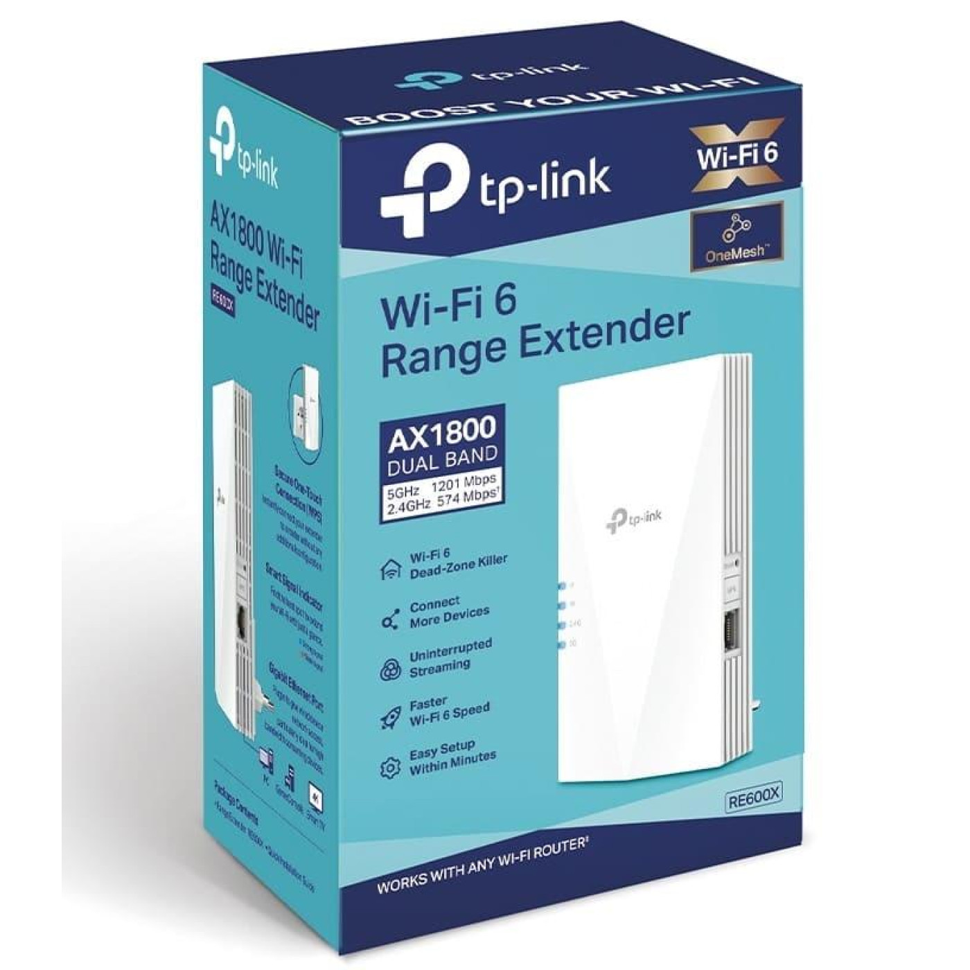 Ретранслятор TP-Link RE600X (RE600X)