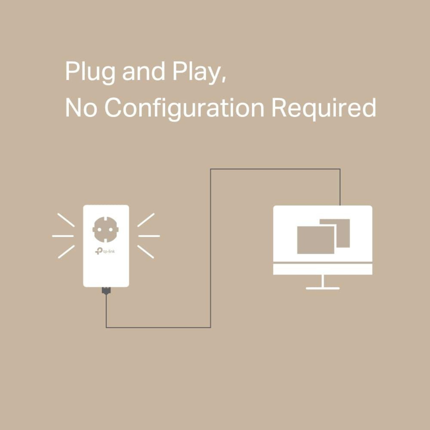 Адаптер Powerline TP-Link Powerline TL-PA7017P AV1000, 1xGE, Розетка (TL-PA7017P)