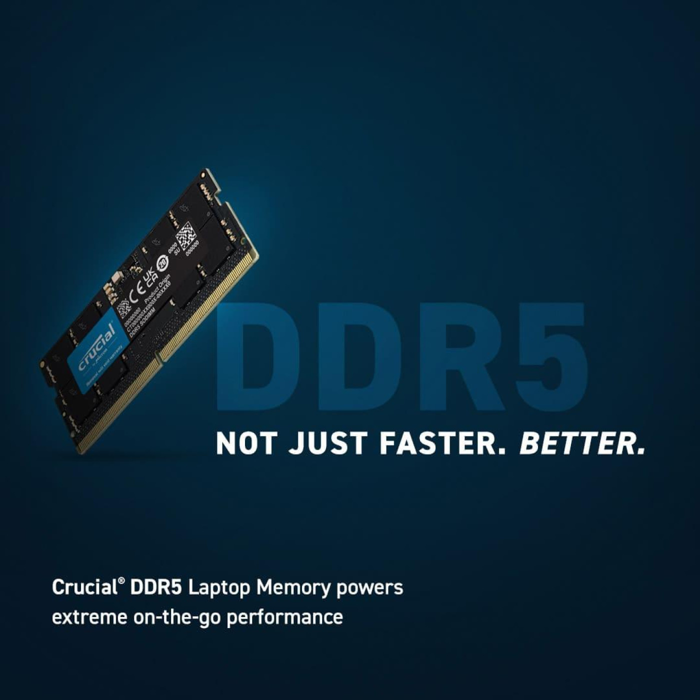 Модуль пам'яті Crucial DDR5 16GB 5600 MHz Sodimm (CT16G56C46S5) Б/в