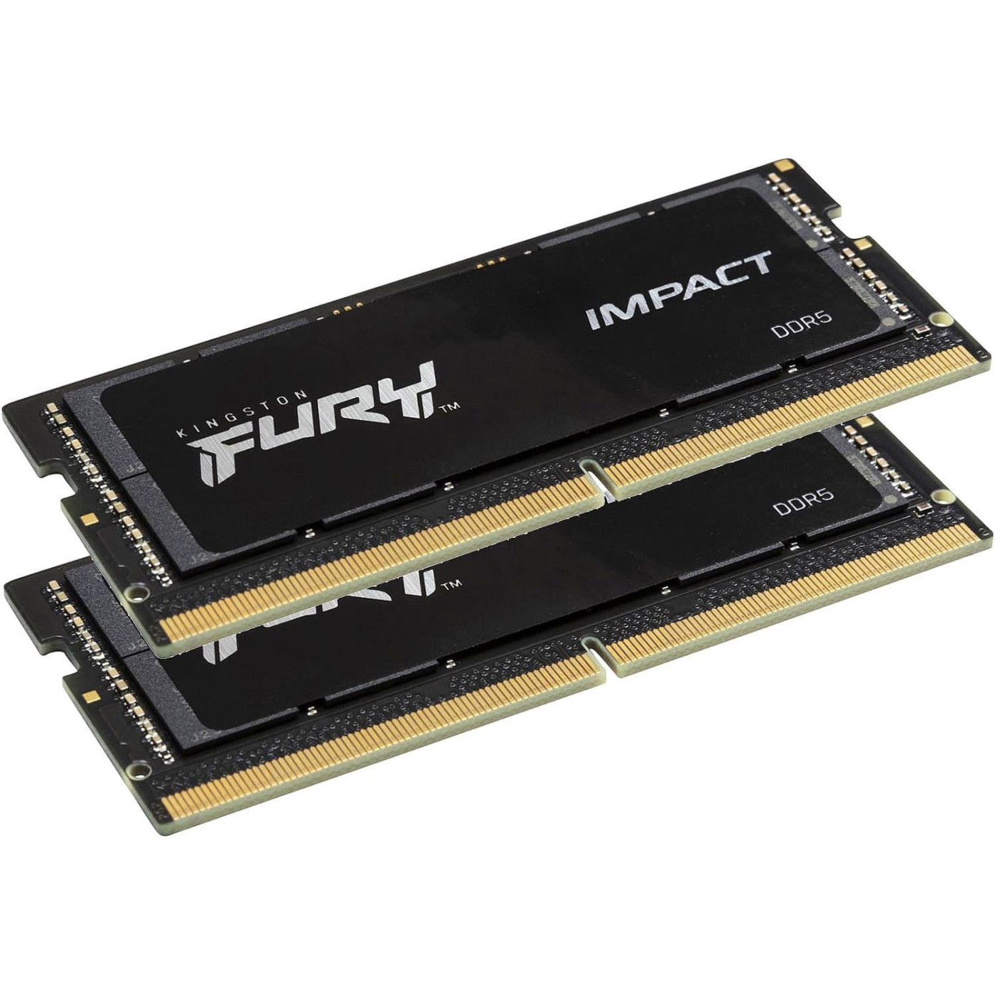 Модуль памяти Kingston Fury DDR5 32GB (2x16) 6400MHz Impact XMP (KF564S38IBK2-32)