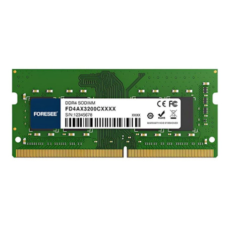 Модуль пам'яті Foresse DDR4 8Gb Foresee 2666MHz Sodimm (FD4AS3200C8GZH) Б/в